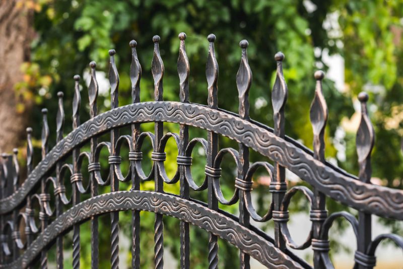 Decorative Wrought Iron Fence