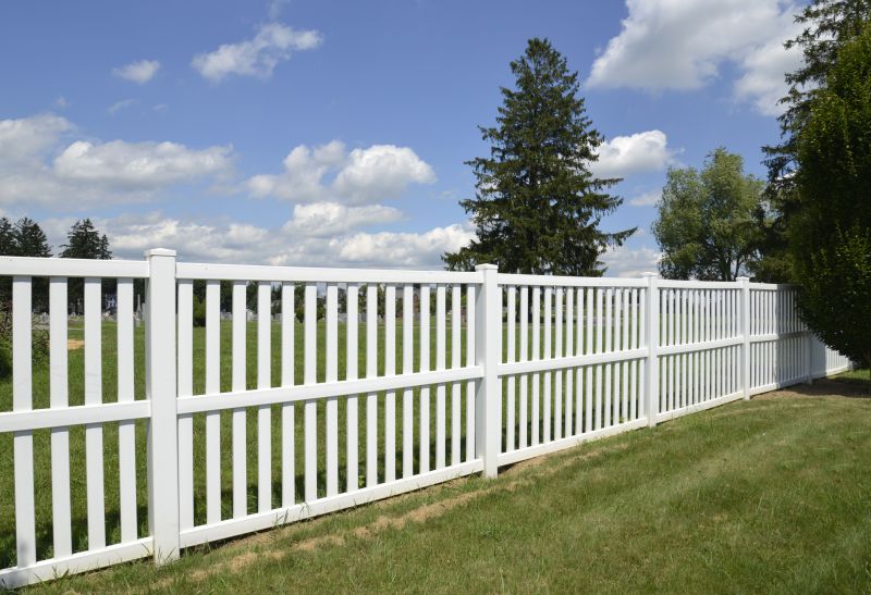 Clean Vinyl Fence